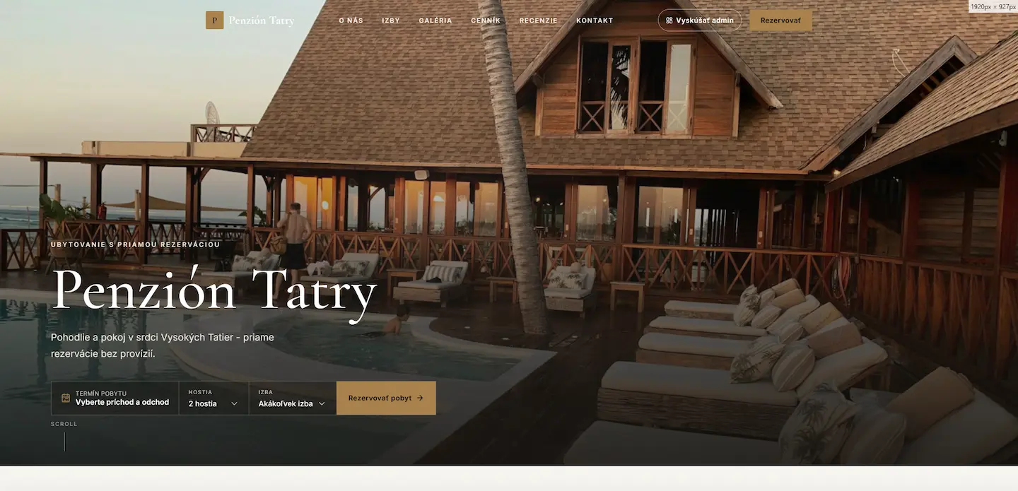 Elegant - Screenshot šablóny